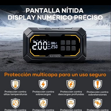 Arrancador de baterías e inflador de neumáticos - 5/9