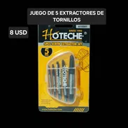 Juego de 5 extractores de tornillo - Img 52639989