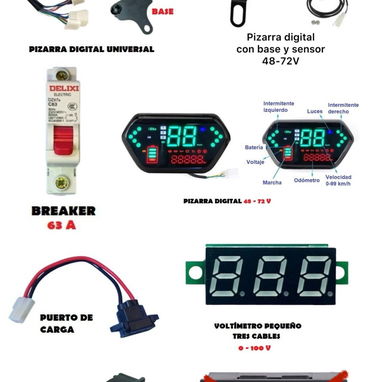 Piezas de primera mano de Motos Eléctricas - Img 124684554