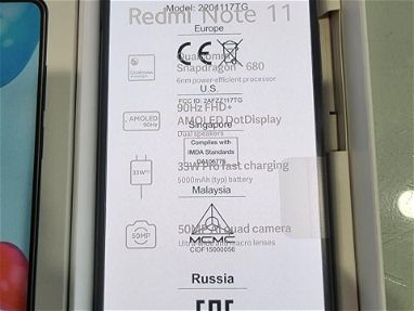 160-Xiaomi Note 11E 5G + 4G LTE 128GB + 4GB 6.58" 50MP - Img 65422612