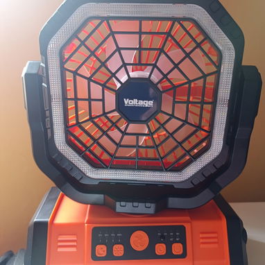 VENTILADOR RECARGABLE MODELO F6 DE 20.000MAH. 4 VELOCIDADES, GIRAN CON LUCES LED, TEMPORIZADOR, CON MANDO A DISTANCIA - Img 122762716