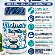 Glicinato de magnesio $4000, 100 tabletas de 500 mg - Img 56121914