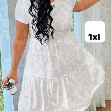 Vestidos de verano tallas grandes, XL, 1XL, 2XL variedad de colores y modelos. Casual, elegante, floral - 6/6