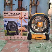 Se vende Ventilador RECARGABLE De 20 MIL AMPERES PORTABLE FAN - Img 56341631