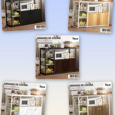 Muebles organizadores de cocina importados - 4/4