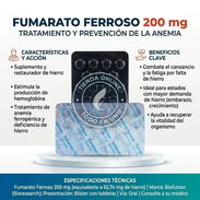 Fumarato ferroso 20 t 200mg - Img 58269480