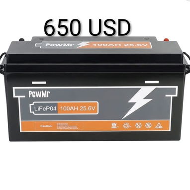 Bateria Litio 12v 100a,12v 200a,24v 100a, 48v 100a, Transfer Automático 110v y 220v - 3/5