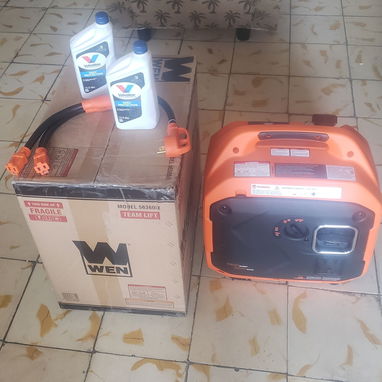PLANTA DE GASOLINA INVERTER WEN 3600 COMO NUEVA EN SU CAJA  500 USD - Img 120582756