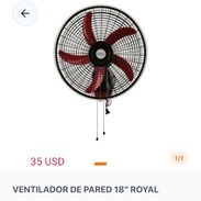 Ventilador pared Royal - Img 54415242