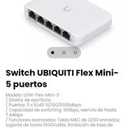 Switch UBIQUITI Flex Mini- 5 puertos Modelo: USW-Flex-Mini-3 - Img 56756564