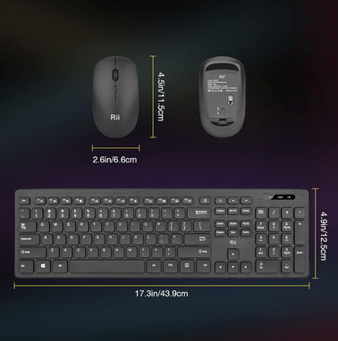 Juego  mouse y teclado inalámbrico - Img 98368406