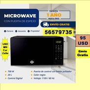 FG-Microwave con Puerta Espejo 20 L ......95 USD / 56579735 / Envio Gratis / Garantía 1 año - Img 55384957
