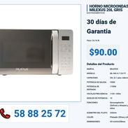HORNO MICROONDAS MILEXUS 20L GRIS VPT-0388 - Img 55992377