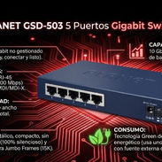 Switch Planet 5 Puertos GB — 💲30 - Img 57090172