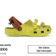 crocs de sherek edición limitada son talla 9-11 - Img 45914810