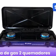 Cocina de gas 2 quemadores - Img 56375578