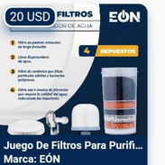 Juego De Filtro Para Purificador - Img 56853076