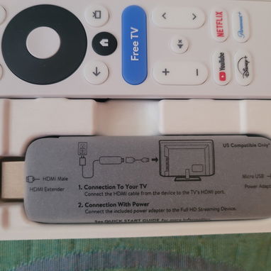 Onn Stick, Google Tv - 5/6