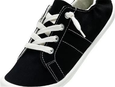 Zapatillas de lona con cordones para mujer/Zapatillas casuales new en caja!!++ - Img main-image-45563399