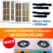 Ventana de Cristal con PVC - Img 56152382