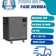 TODO EN UNO INFINI SOLAR INVERSOR 6 KW BATERÍA 15.36 KW - Img 57600009