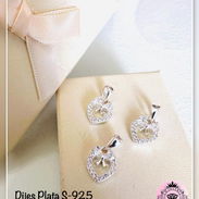 Dijes de plata en forma de corazón 💟 y de estilo Van Cleef - Img 57163403