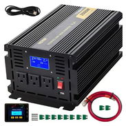 Inversor VEVOR 2500W 5000W Pico Onda Modificada 12V a 120V - Img 58205231