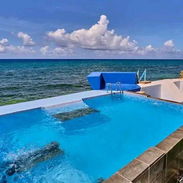 Se alquila hermosa casa de lujo pegada al mar con piscina. Vista al mar en Santa Fe, Playa - Img 55346192