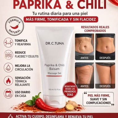 🌶️🔥 Quieres eliminar 𝐂𝐄𝐋𝐔𝐋𝐈𝐓𝐈𝐒, 𝐄𝐒𝐓𝐑𝐈́𝐀𝐒 y 𝐅𝐋𝐀𝐂𝐈𝐃𝐄𝐙 y aún no tienes el gel de paprika - 3/3