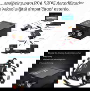 Convertidor de audio óptico a RCA - Img 48512524