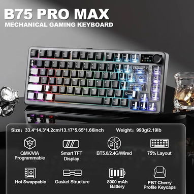 ⌨️Teclado Gaming Mecánico Yunzii B75 Pro Max - Img 125420107