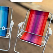 Silla plegable multicolor ideales para piscina y playa comunícate con Pedro - Img 52794667
