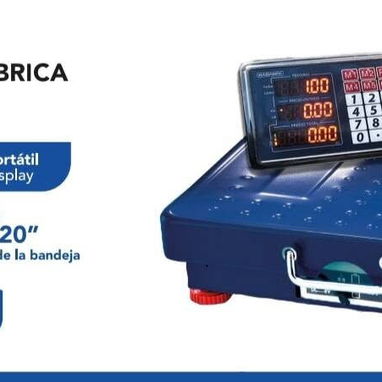 ‼️Pesas Digitales NUEVAS con BATERÍA en caja de excelente calidad - 5/6