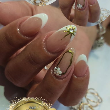 Uñas Acrílicas, Base Rubber, gel de construcción, Pedicura, diseño y decoración - Img 122928245