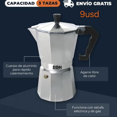 Cafeteras expresso 1, 3 y 6 tazas - 2/3