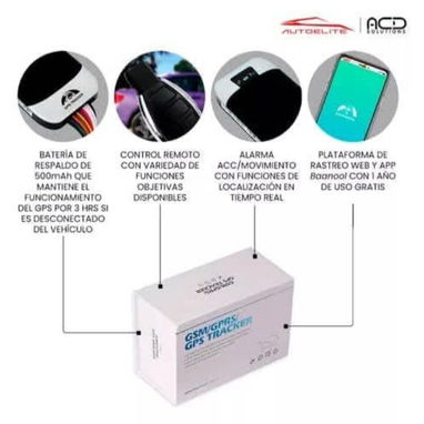 🚨LOCALIZADOR GPS TRACKER VEHICULAR 💵Precio 5️⃣0️⃣ USD http://wa.me/50240480 ♦️ PARA MAYOR 👌🤙 INFORMACIÓN, no dude - Img 123815439