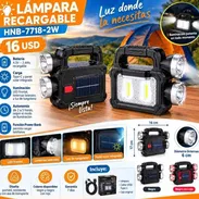 💡 LÁMPARA RECARGABLE HNB-7718-2W – 16 USD - Img 57828629