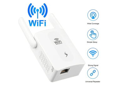 ⭕️ Repetidor Wifi 300 Mbps NUEVO a Estrenar ✅ Amplificador Wifi Hostpot GAMA ALTA - Img main-image-45028303