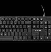 Juego de teclado y mause Marca Maxell:  teclado básico multifuncional con pad numérico y mouse óptico WRKBC-10 53828661 - Img 45520695
