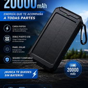 Power Bank Solar de 20,000 mAh___LÁMPARA LED PORTÁTIL – 8 MÓDULOS LED - Img 56722354