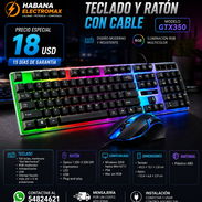 TECLADO C/CABLE Y RATÓN Nuevos en su caja - Img 56337237