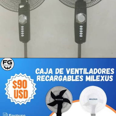 Caja de 2 ventiladores de 16" - Img 120525038