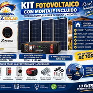 (S) KIT SOLAR FOTOVOLTAICO COMPLETO – MONTAJE INCLUIDO $4750 - Img 57513848