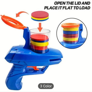 Lanzadores de discos, juguetes para niños - 2/3