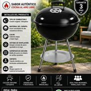 PARRILLA DE CARBÓN ESTILO KETTLE, NUEVA EN SU CAJA.ENTREGA DE FACTURA. VARIEDAD DE ELECTRODOMÉSTICOS Y ARTÍCULOS - Img 57092953