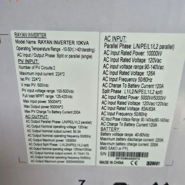 Vendo Inversor 10kw Sun Easy - 2/2