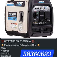Planta PULSAR AMERICANA d 4000w INVERTER, SILENCIOSA - Img 54870021
