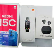 Se vendo Celular Redmi 15C, Audifono Redmi Buds 6 Play, Reloj Xiaomi Samt Band 10 - Img 57592422