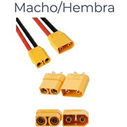 Conectores XT90 Par Macho Hembra - Img main-image-56457182