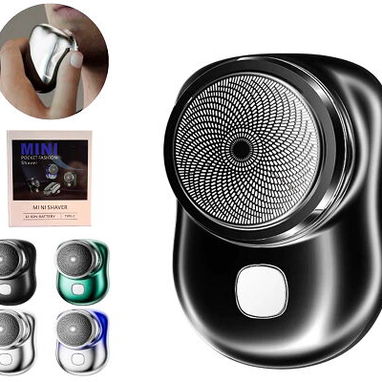 Mini rasuradora de hombre portátil usb - Img 123620353